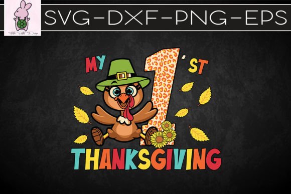 1st Thanksgiving Turkey SVG: Crafts & Graphics for Real Publishing