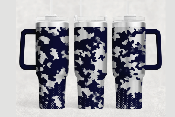 Camouflage 40oz Laser Tumbler Wrap SVG Graphics