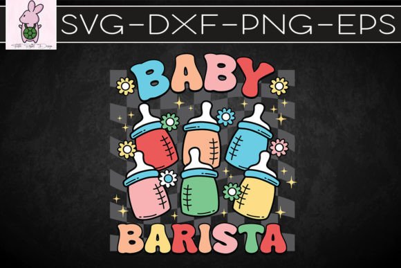 Funny NICU Nurse Milk Bottle Barista SVG