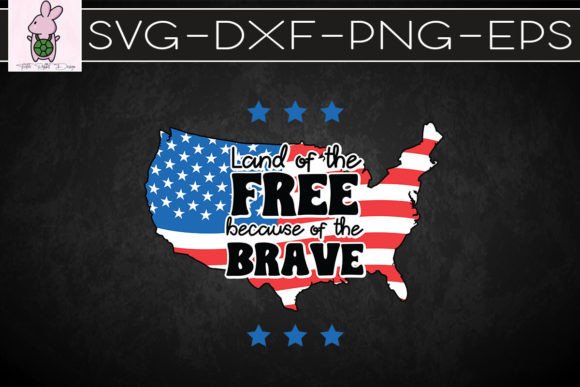 Land of the Free USA Memorial Day SVG: Graphics for Crafts & Campaigns