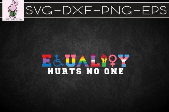 LGBT Equality Human Rights Pride SVG for Crafts & Graphics