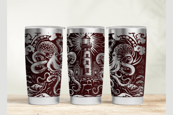 Lighthouse Tumbler Wraps & Graphics